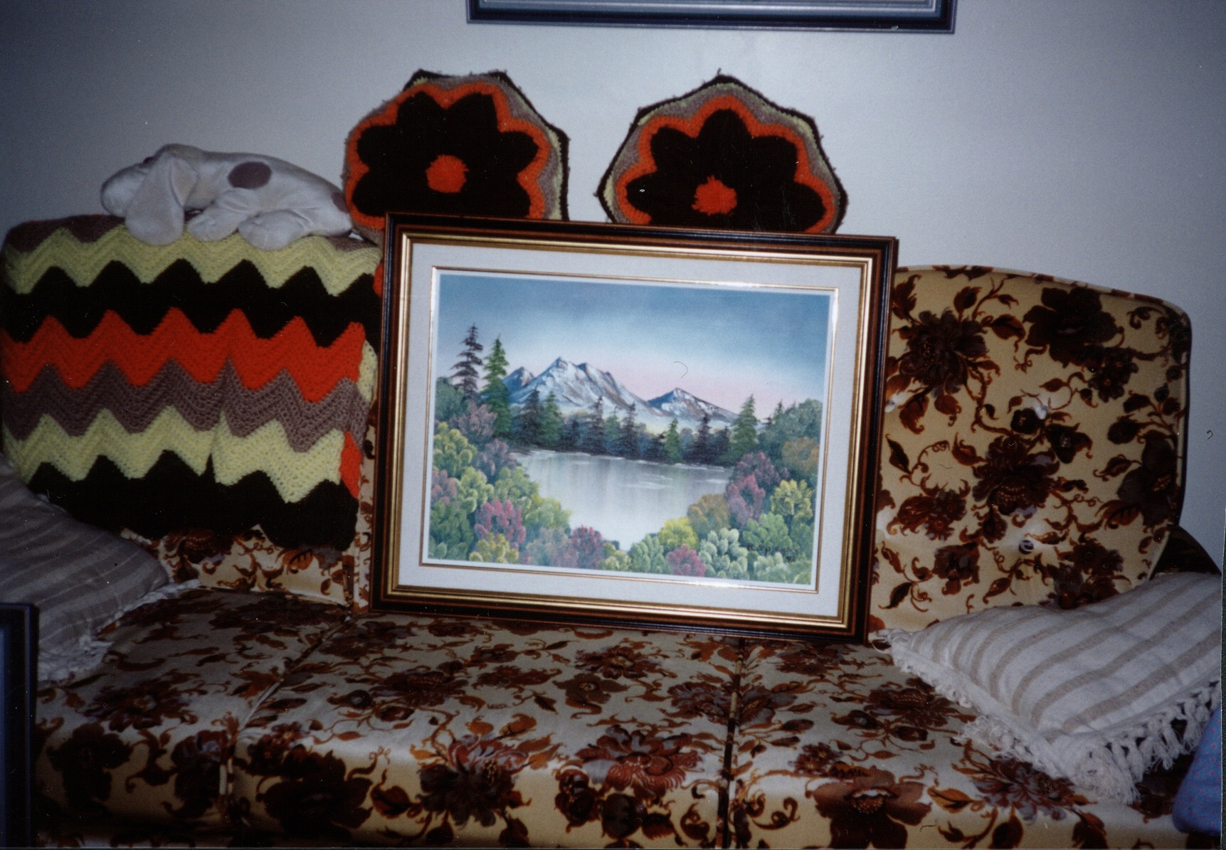 Bessie Speers painting, 1993. Bev Benham bought this picture for $100. Frame: $80. Bessie Speers painting, 1993. Bev Benham bought this picture for $100. Frame: $80.