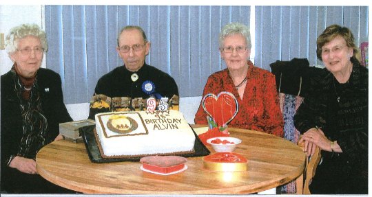Edith Smiley, brother Alvin Bishell, sisters Ruth Bishell and Joyce Bishell. 2000. Edith Smiley, brother Alvin Bishell, sisters Ruth Bishell and Joyce Bishell. 2000.
