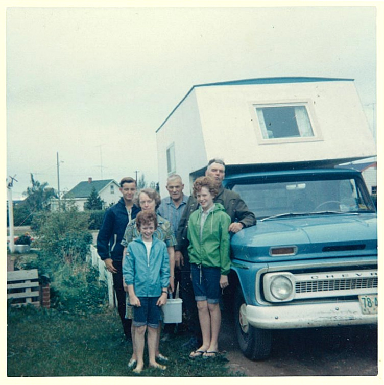 Leaving Beaverlodge, Alberta for 1967 Centennial trip to Yellowknife, NWT Leaving Beaverlodge, Alberta for 1967 Centennial trip to Yellowknife, NWT