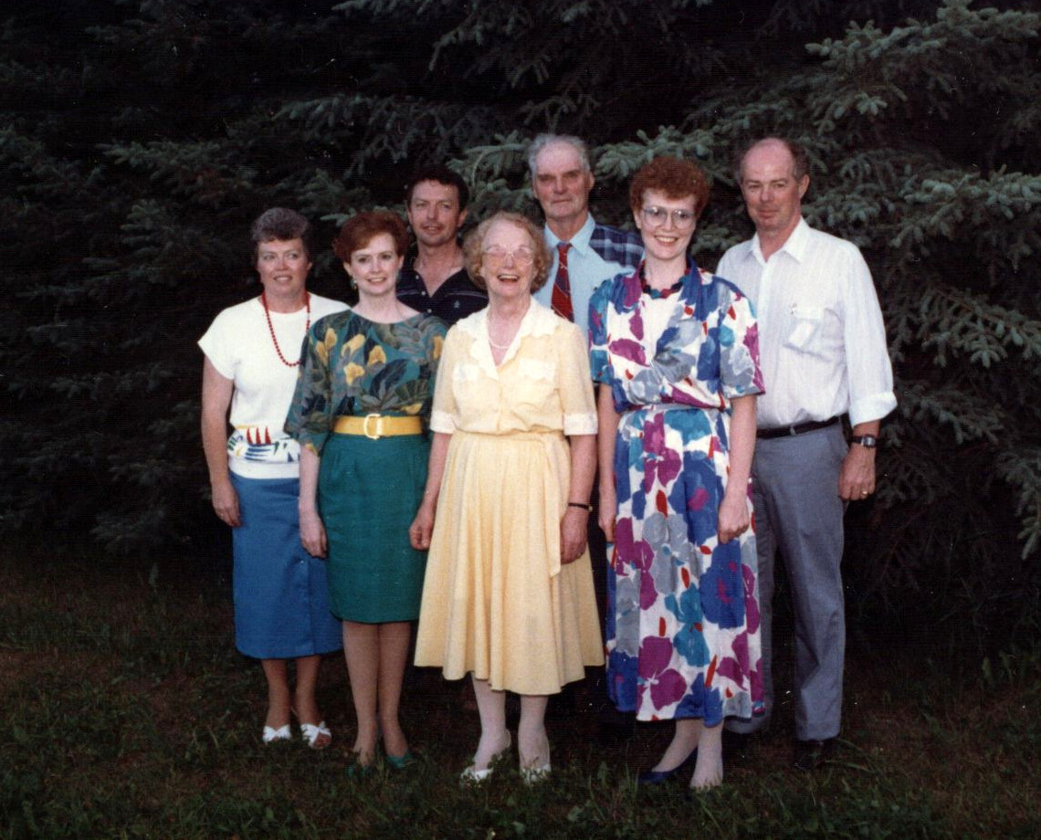 Jean, Shirley, Philip Ethel, Eric, Mavis and Edwin at Laura and Harold Ray’s 50th anniversary Jean, Shirley, Philip Ethel, Eric, Mavis and Edwin at Laura and Harold Ray’s 50th anniversary