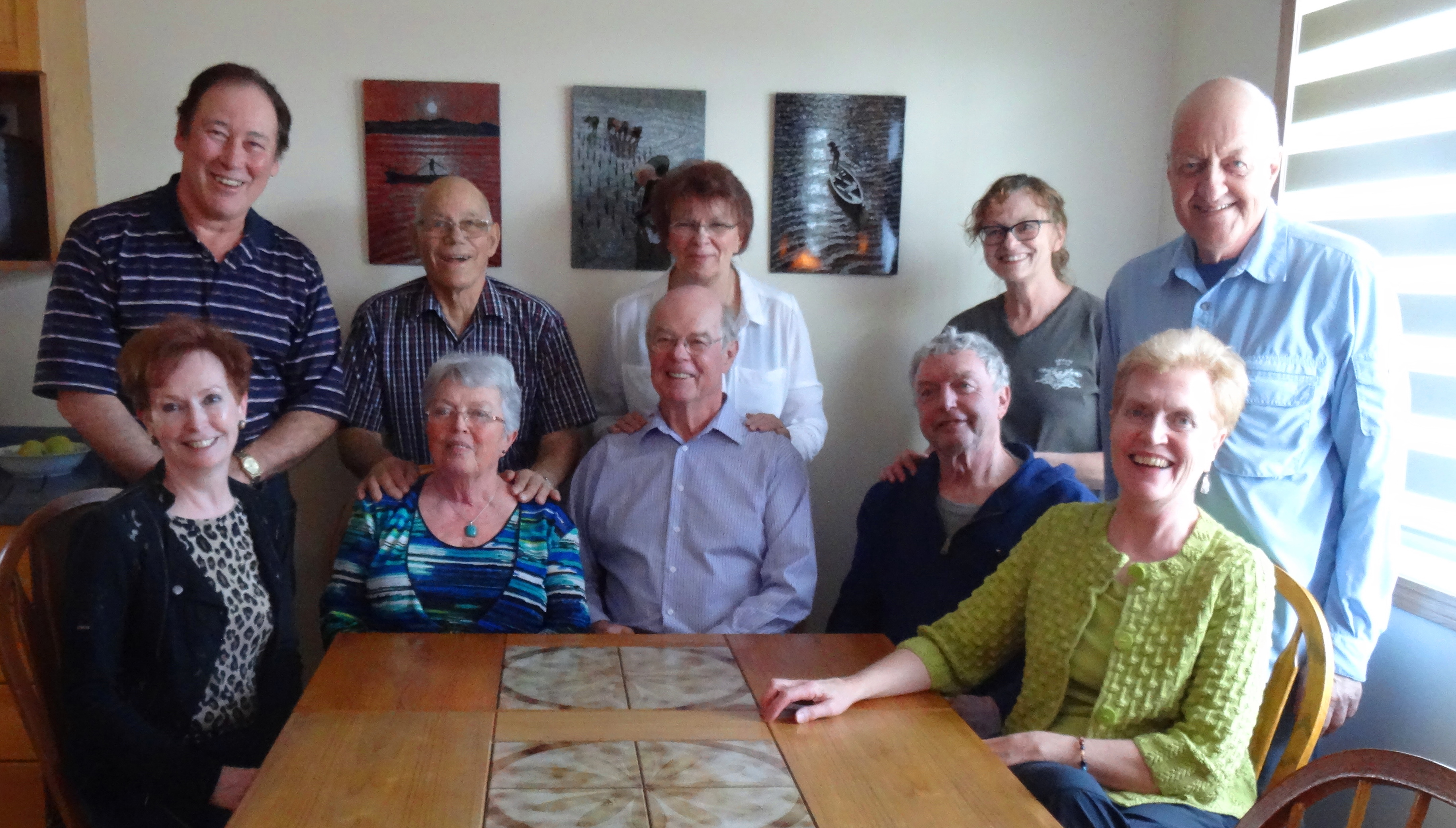Front row: Shirley A’Hearn Front row: Shirley A’Hearn