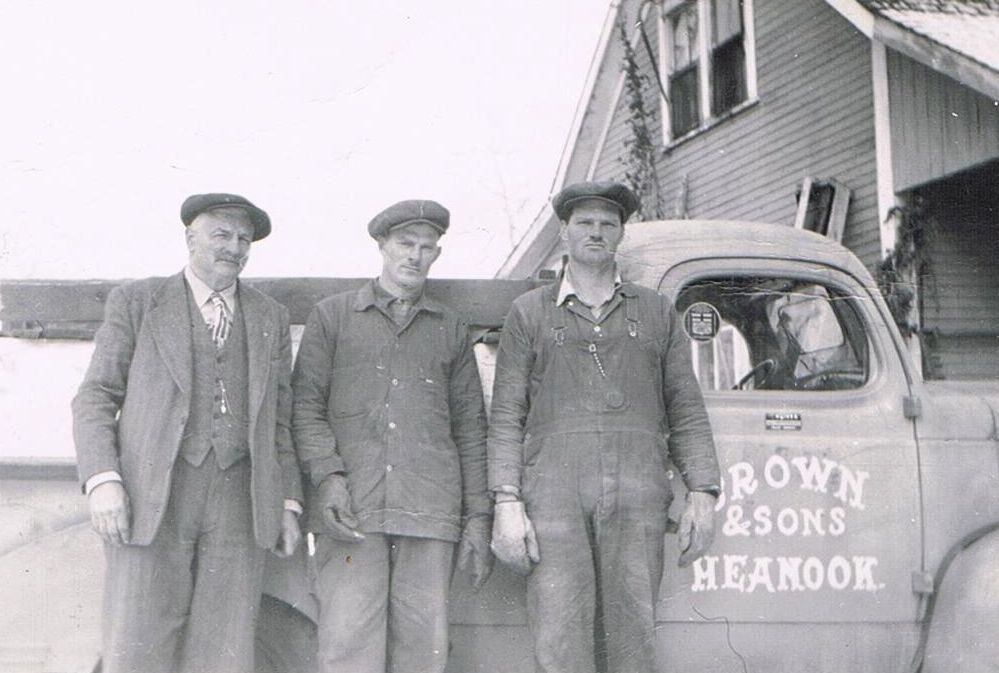 Jared, Nelson, Eric Brown – Meanook, April 3, 1950 Jared, Nelson, Eric Brown – Meanook, April 3, 1950