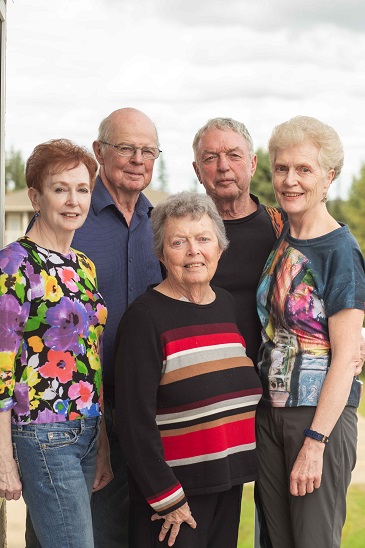 A picture of Eric & Ethel Brown Family.