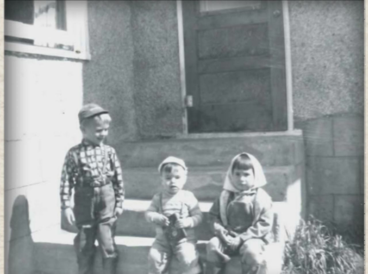 Irene's children Marcel, René, and Gisele. 1964 Irene's children Marcel, René, and Gisele. 1964