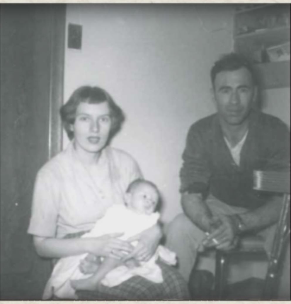 Irene and Joe with first baby, Marcel, born September 19, 1959 Irene and Joe with first baby, Marcel, born September 19, 1959
