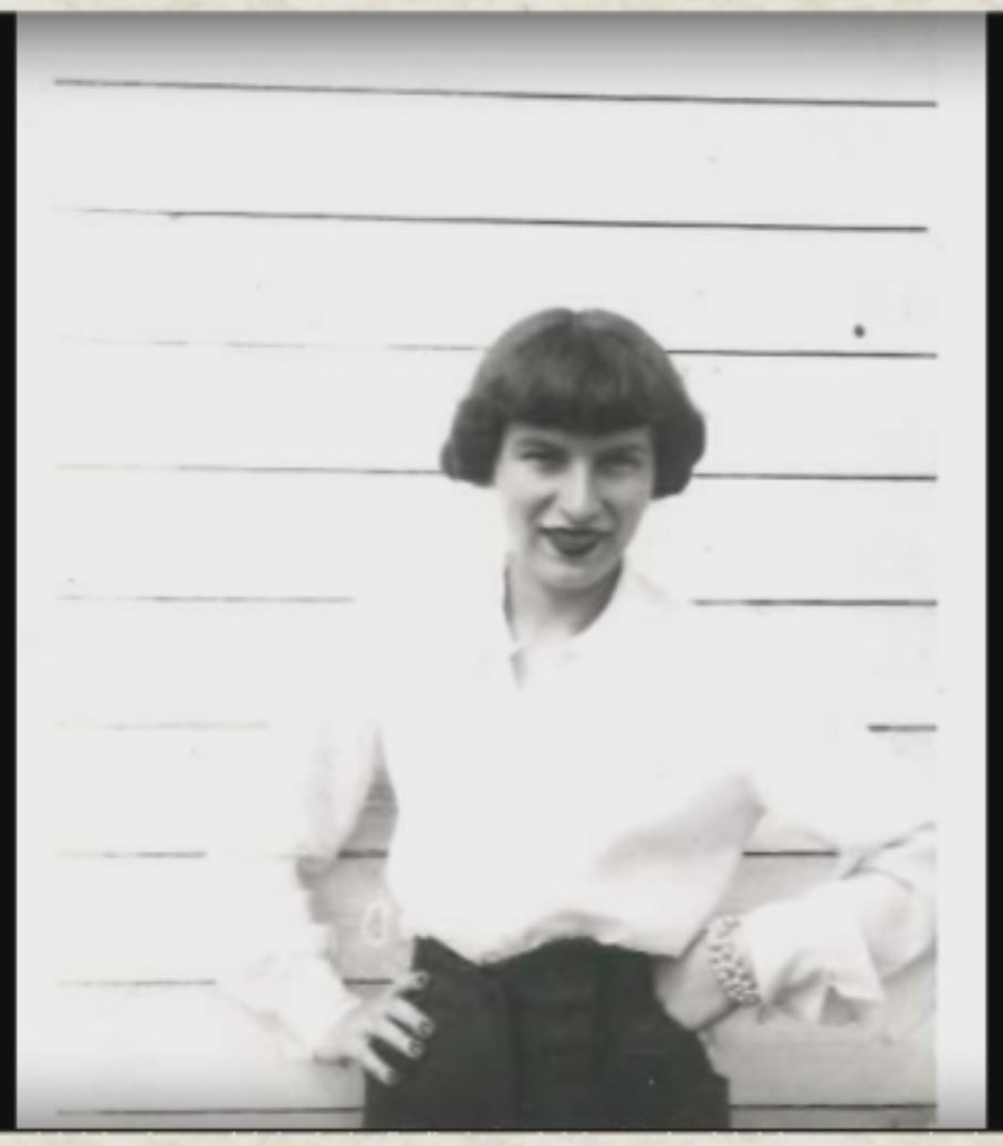 Irene in her late teens Irene in her late teens