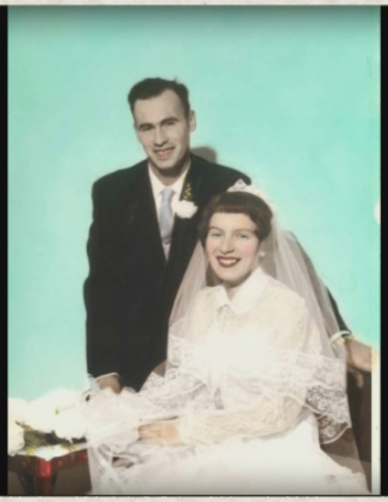 Joe and Irene: newlyweds Joe and Irene: newlyweds