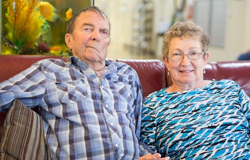 Portrait of George and Judith Edwards by Renee Sibera Portrait of George and Judith Edwards by Renee Sibera