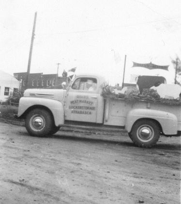 Truck in July 1 parade. Truck in July 1 parade.
