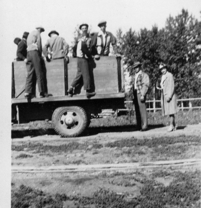 Truck used to take students from Larvert school to Athabasca. Truck used to take students from Larvert school to Athabasca.