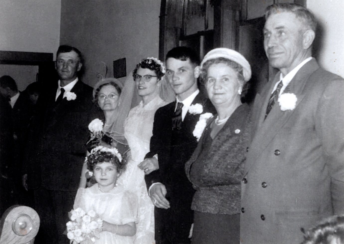 Wilfred and Agnes Rawson (Ron’s parents), Ron and Doris Rawson, Mary and Leon Boisvert (Doris’ parents) – December 5, 1956 Wilfred and Agnes Rawson (Ron’s parents), Ron and Doris Rawson, Mary and Leon Boisvert (Doris’ parents) – December 5, 1956