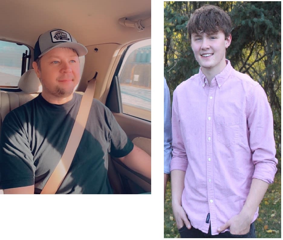 Grace’s youngest son, Daryl Gorski. Left to right: Daryl and his son Donavon Stapley. 2020 Grace’s youngest son, Daryl Gorski. Left to right: Daryl and his son Donavon Stapley. 2020