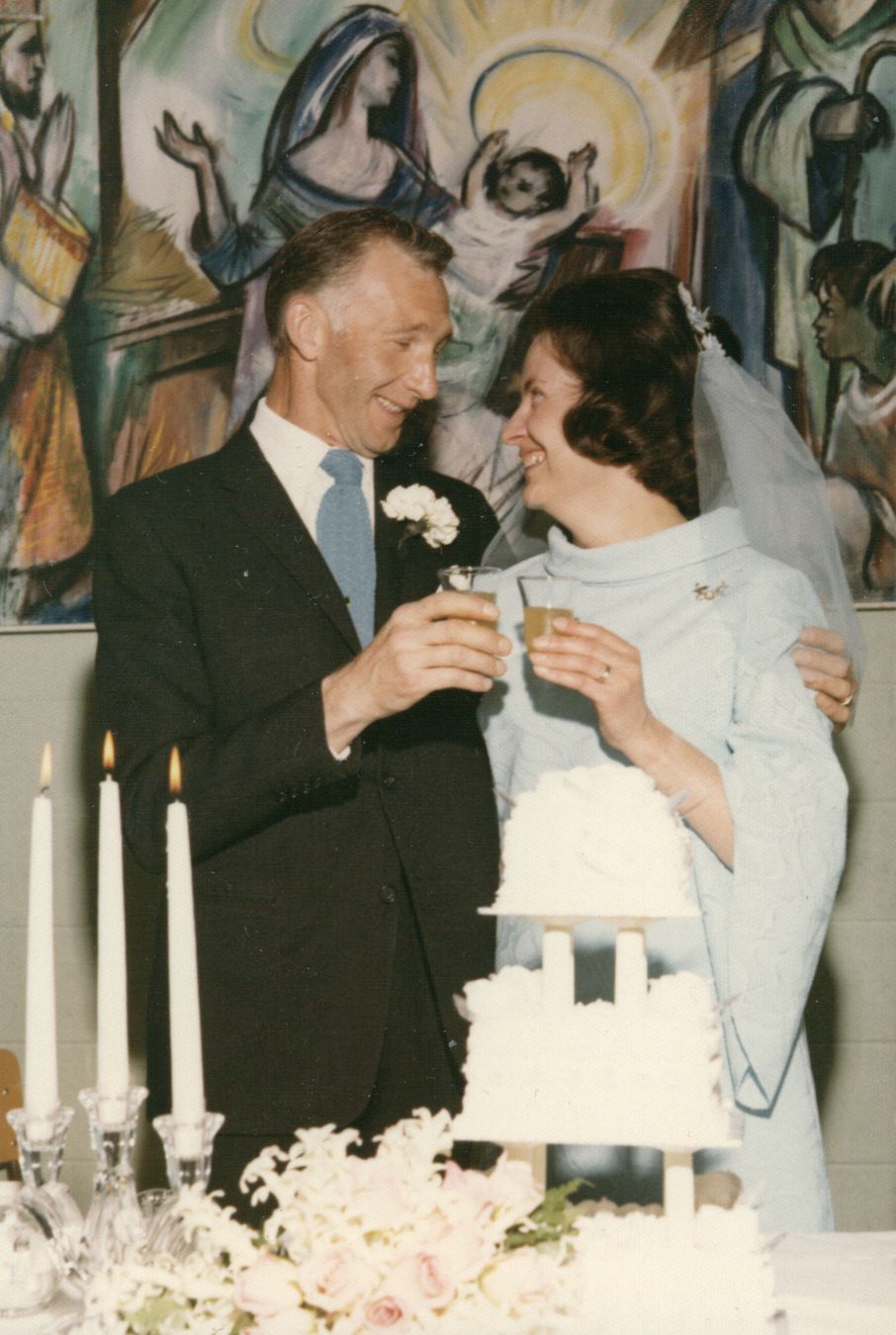 Ted and Dorothy's wedding day at Hall of St. Bartholomew's Anglican Church, Ottawa, Ontario. May 13, 1972. Ted and Dorothy's wedding day at Hall of St. Bartholomew's Anglican Church, Ottawa, Ontario. May 13, 1972.