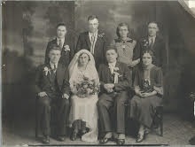 Ted's parents' wedding: Back row (left to right): Unknown, Unknown, Katy Motkowski, Ed Motkowski. Front row (left to right): Unknown, Annie (Pawluk) Turkawski, Dmytro Turkawski, Mary McKee. Ted's parents' wedding: Back row (left to right): Unknown, Unknown, Katy Motkowski, Ed Motkowski. Front row (left to right): Unknown, Annie (Pawluk) Turkawski, Dmytro Turkawski, Mary McKee.