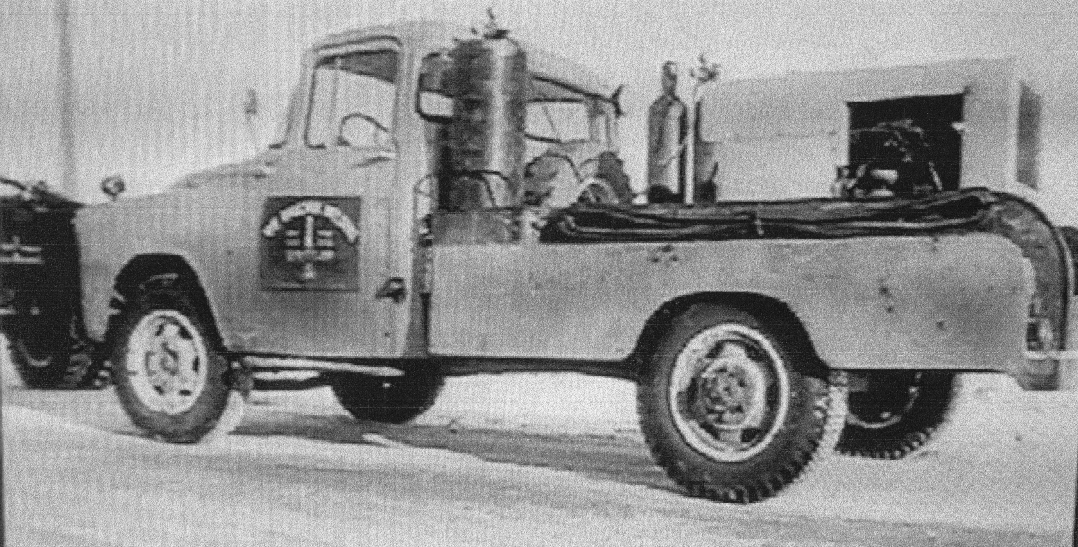 William's third welding rig. 1954. William's third welding rig. 1954.