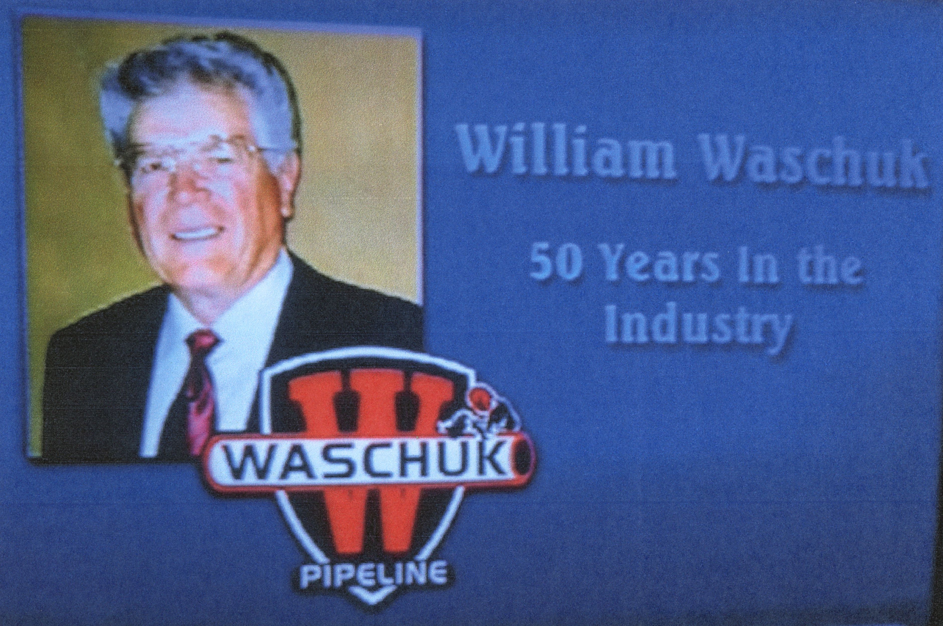 Recognition by the Pipeline Contractors Association of Canada (PLCAC) for 50 years in the pipeline industry. 2003. Recognition by the Pipeline Contractors Association of Canada (PLCAC) for 50 years in the pipeline industry. 2003.