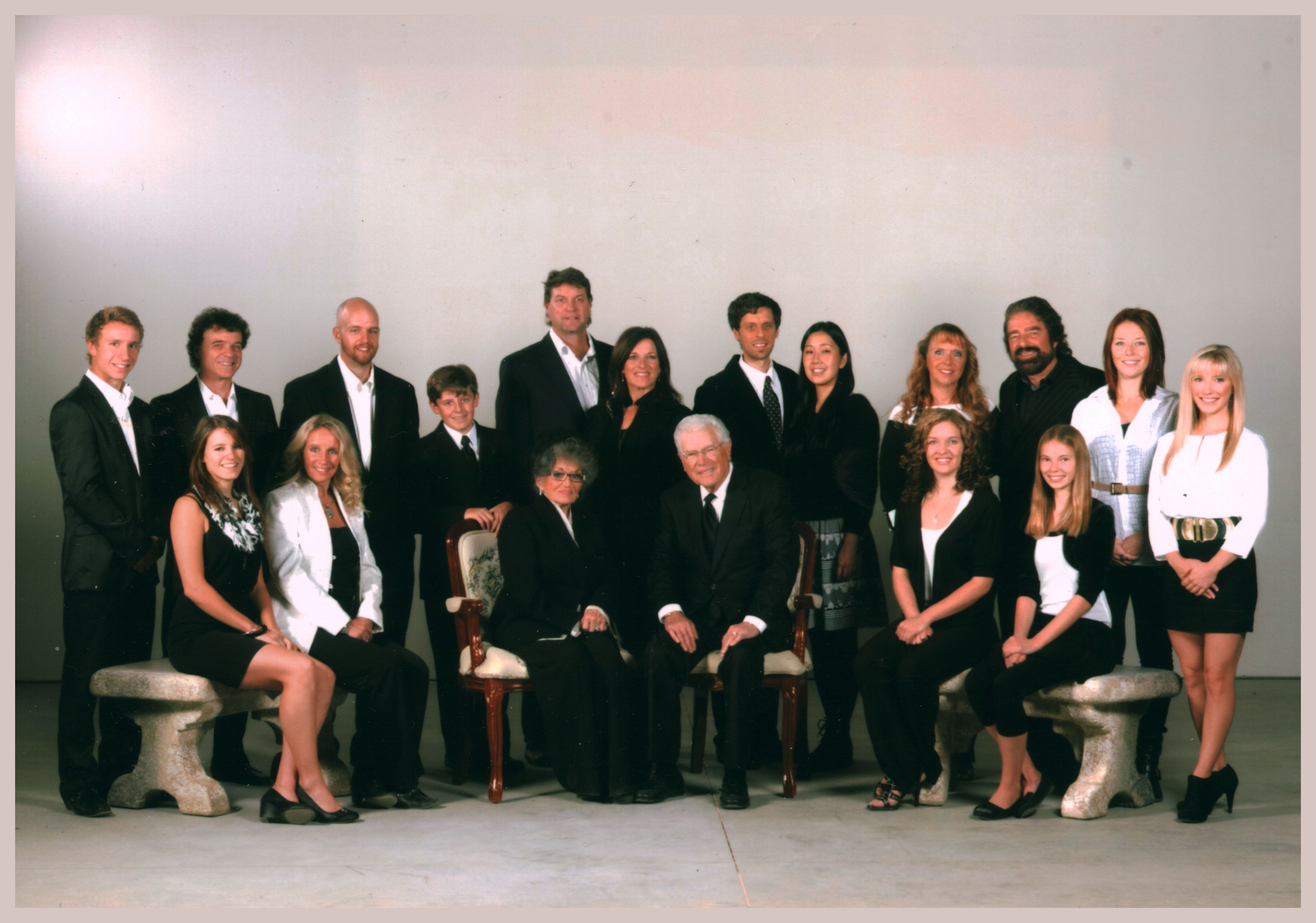 William and Agnes Waschuk and family. 2012. William and Agnes Waschuk and family. 2012.