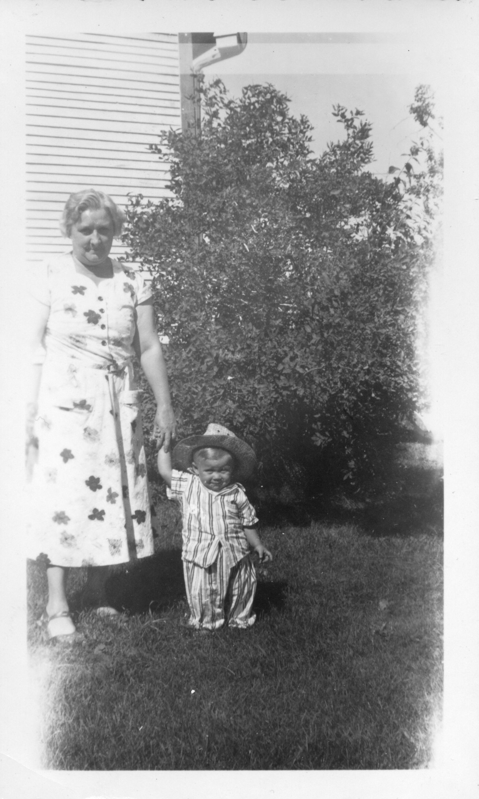 Wilma's mother, Katherine Galloway, with son, Gary Korble. Athabasca. 1953 Wilma's mother, Katherine Galloway, with son, Gary Korble. Athabasca. 1953