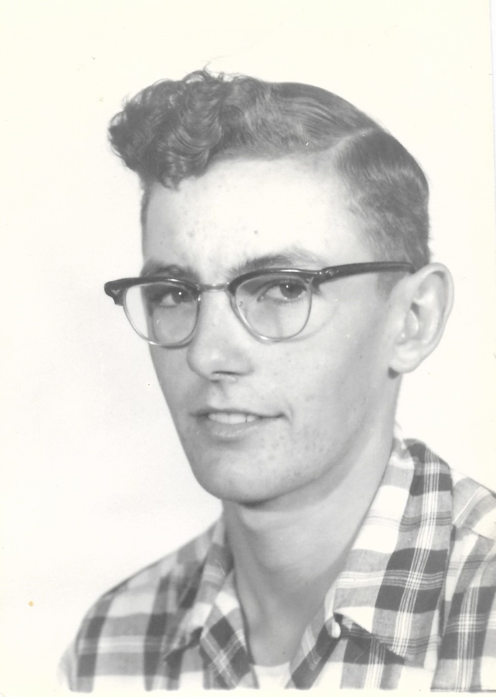 Doug Rowe - 16 or 17 years old - Circa 1955 or 1956