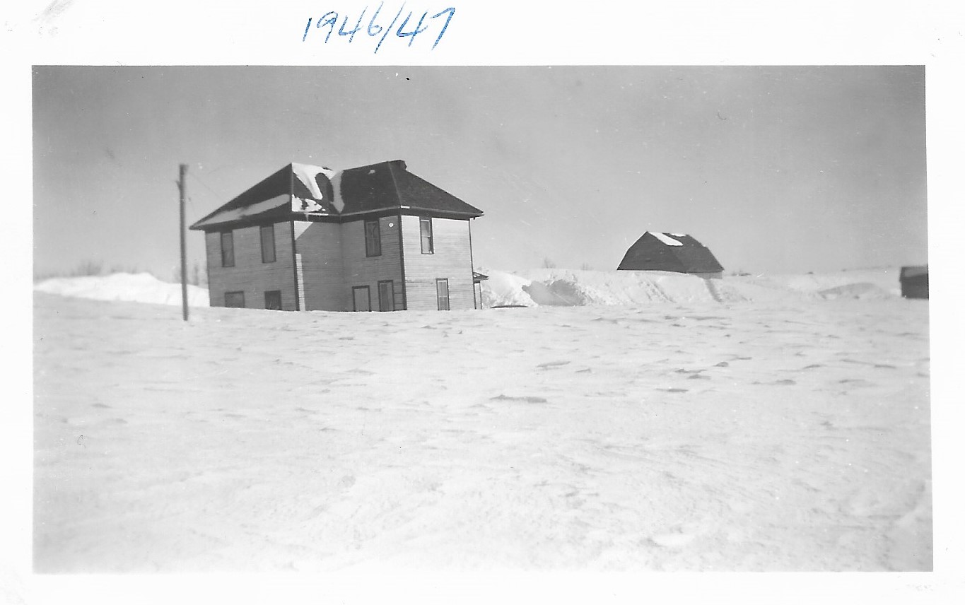 Doug's parents' original farm home